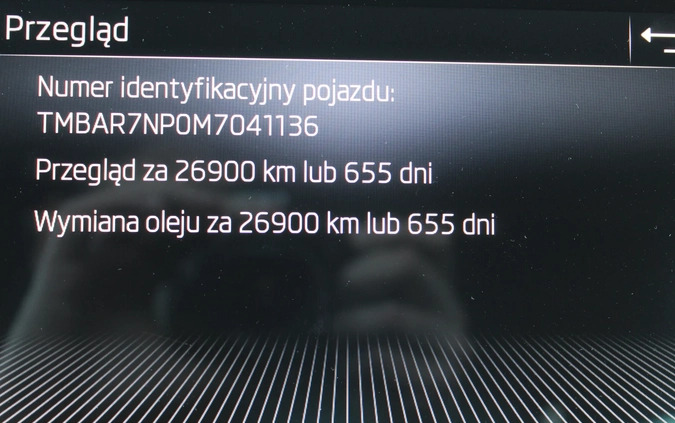 Skoda Superb cena 113900 przebieg: 122162, rok produkcji 2020 z Syców małe 704